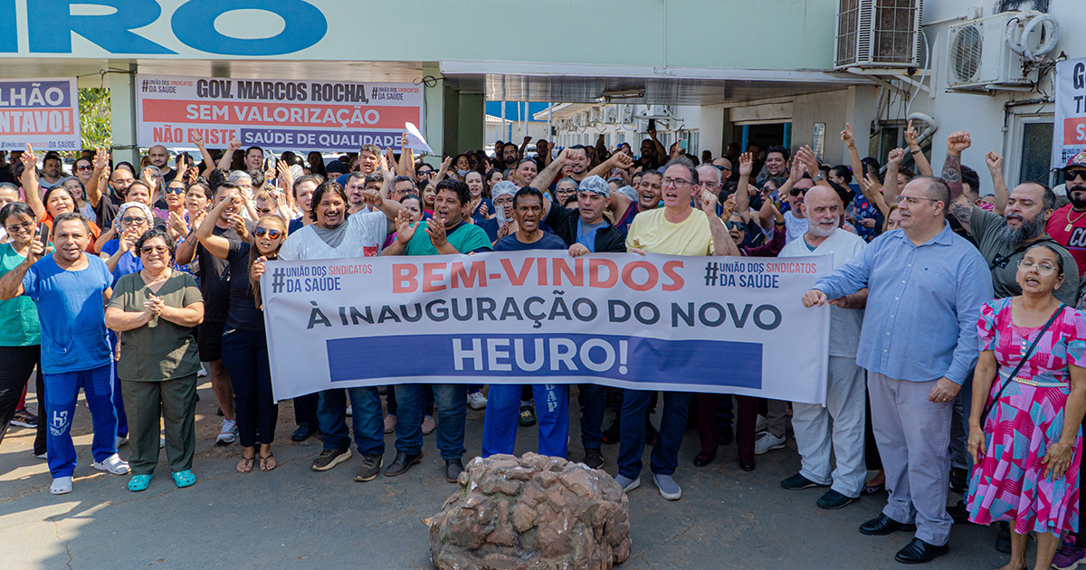 Profissionais da saúde aprovam greve em assembleia geral realizada em Porto Velho