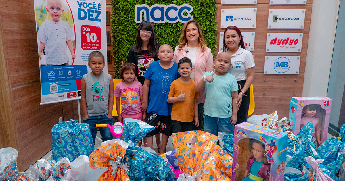 SIMERO realiza entrega de brinquedos arrecadados no Chá das Mulheres para instituições que atendem crianças em Rondônia